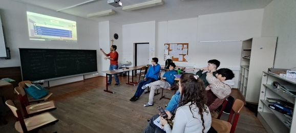 News Bild Besuch aus Turin Erasmus Schuljahr 2023 24